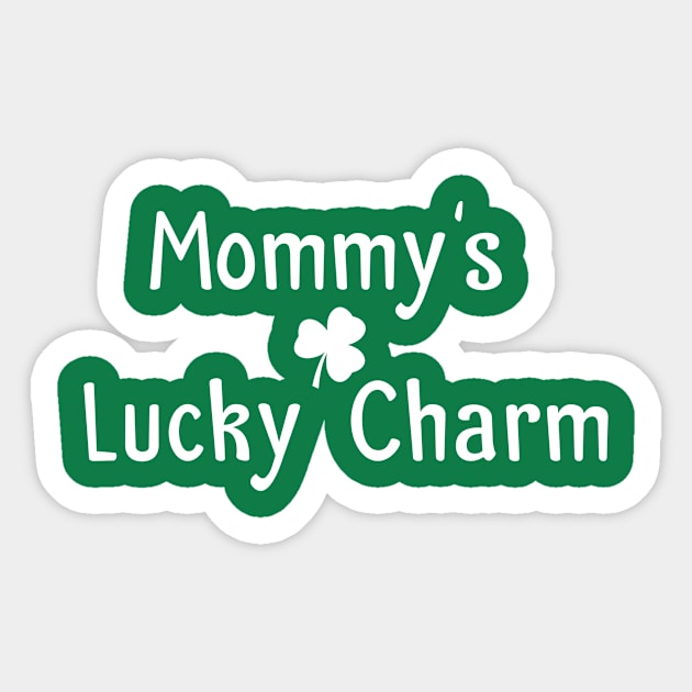 Mommy's Lucky Charm Sticker by hoopoe